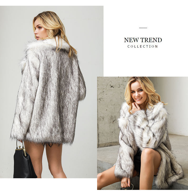 Faux Fur Blazer