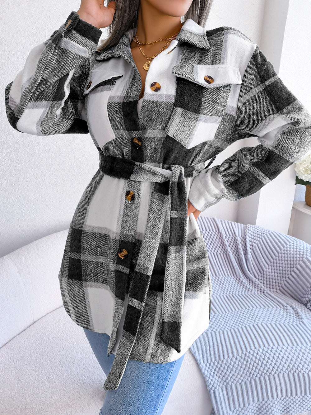 Thick Woolen Coat