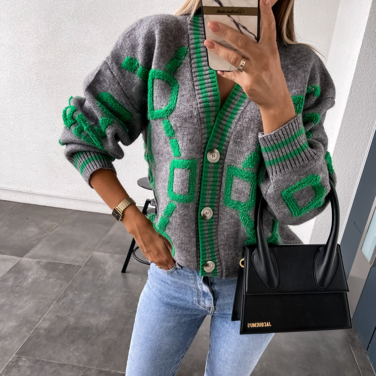 Knitted Cardigan Sweater/Coat