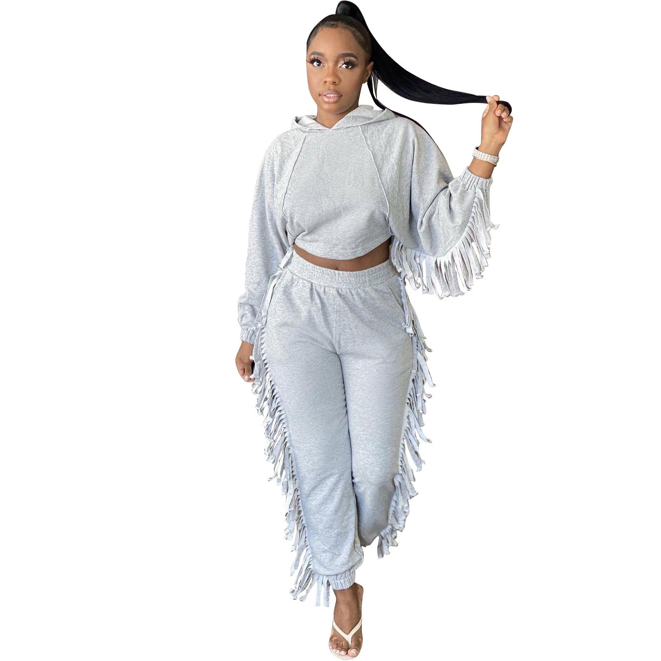 Two Piece Tassel Set