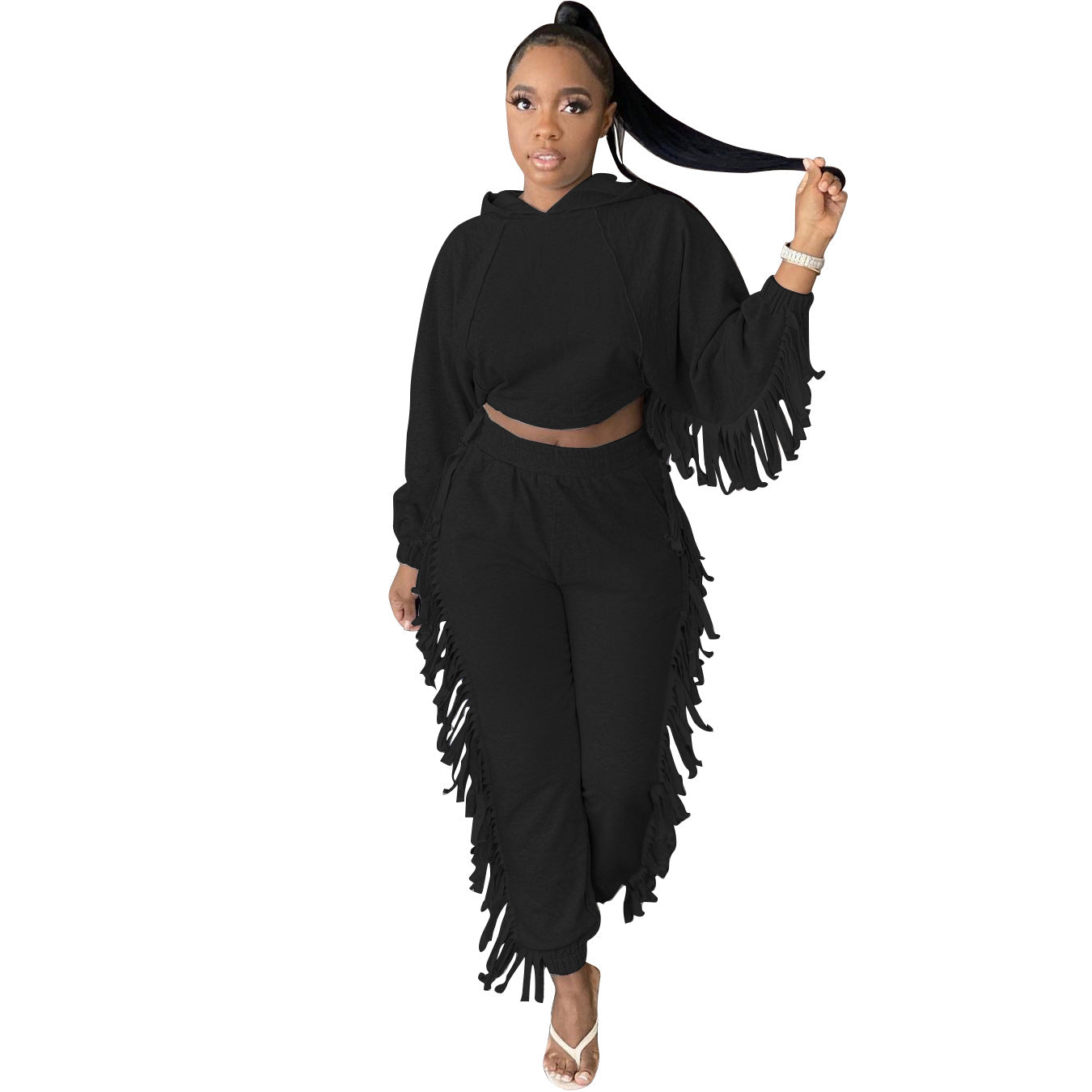 Two Piece Tassel Set