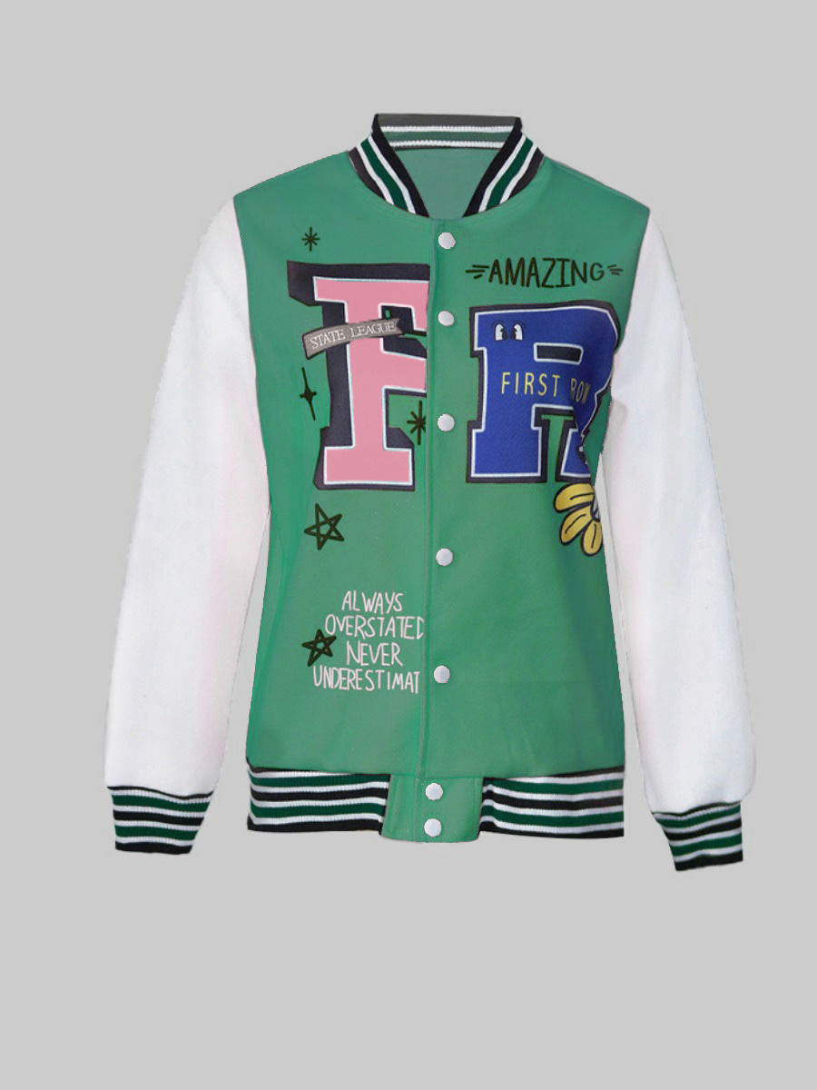Casual Letter Jacket