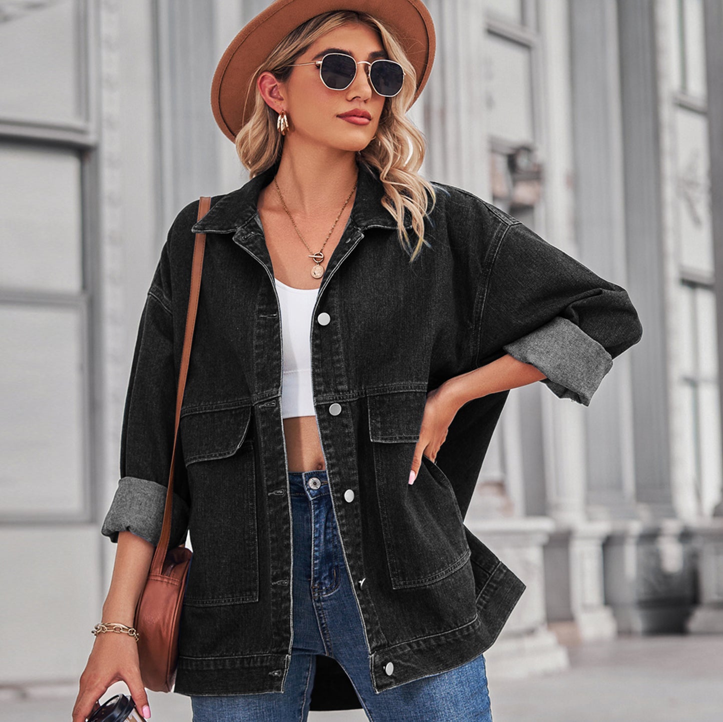 Loose Retro Denim Jacket