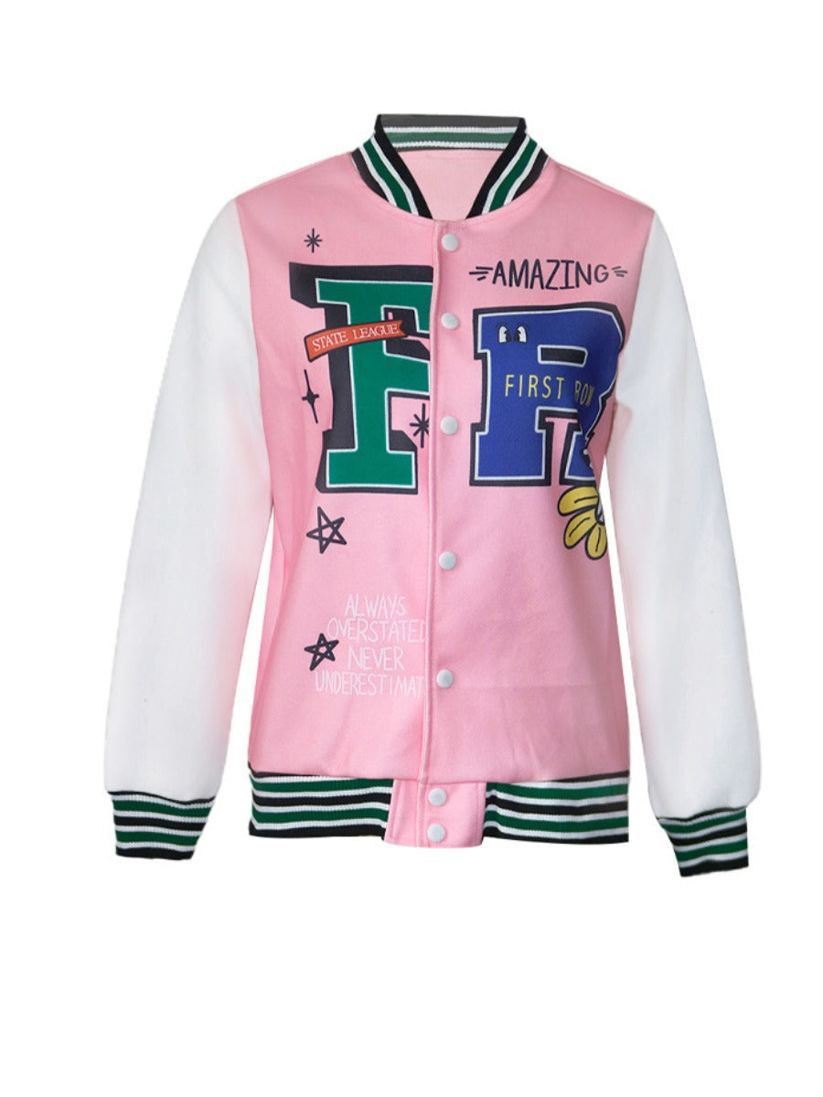 Casual Letter Jacket