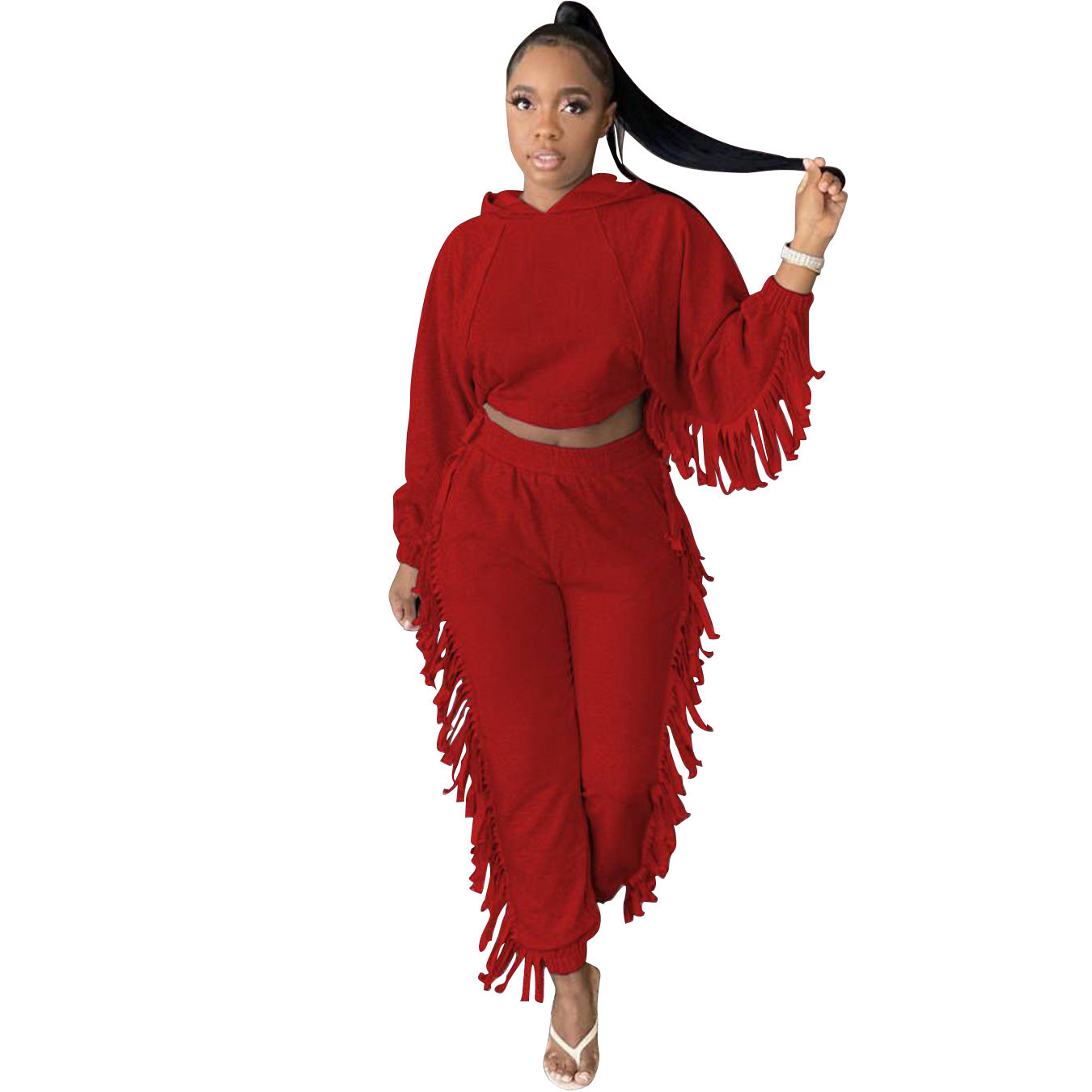 Two Piece Tassel Set