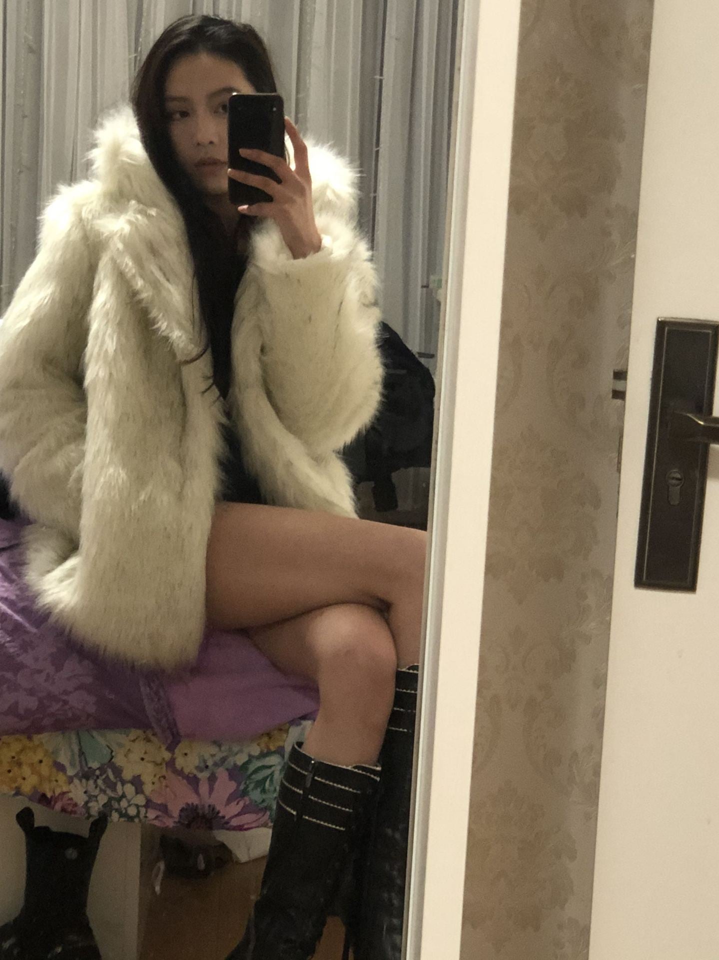 Faux Fur Blazer