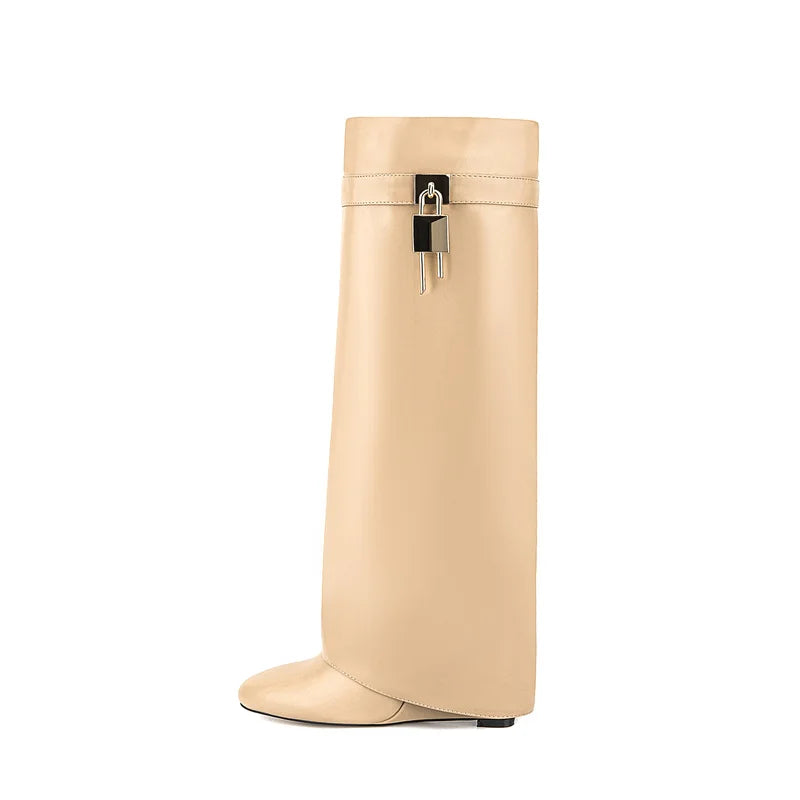 Boss Lock Knee High Boots