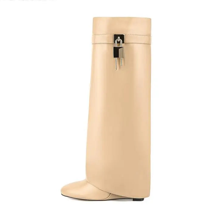 Boss Lock Knee High Boots