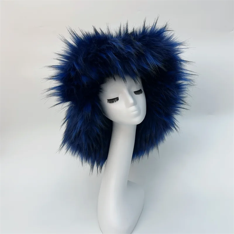 Oversize Fluffy Faux Fur Hats
