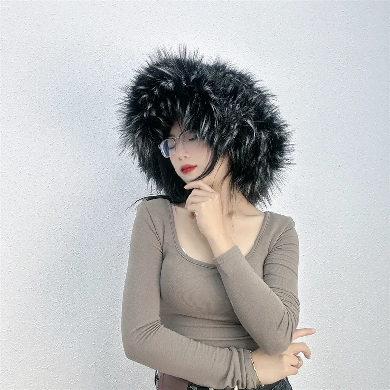 Faux Fur Bucket Hat