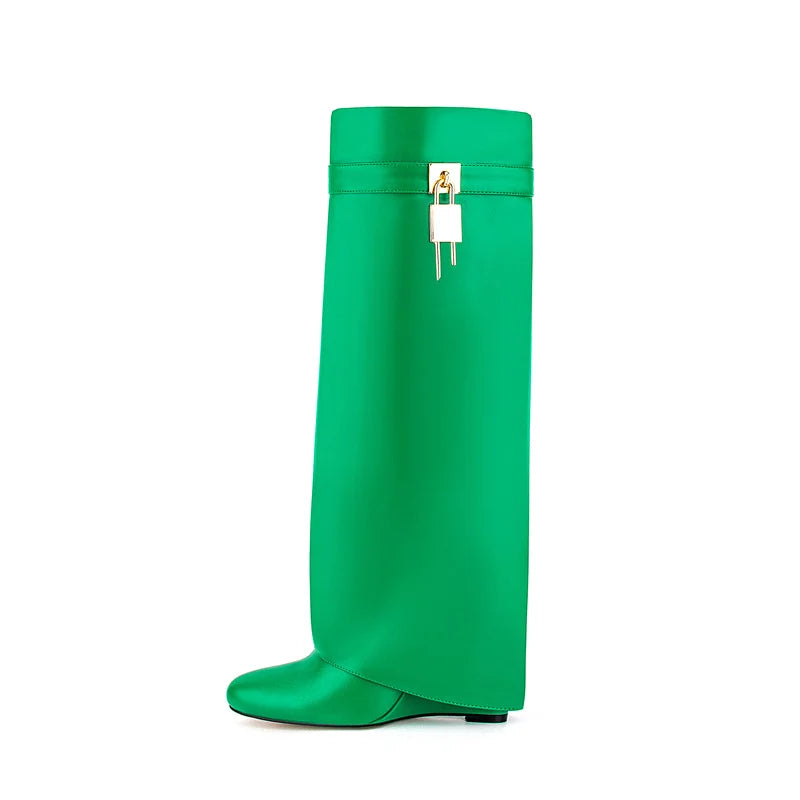 Boss Lock Knee High Boots