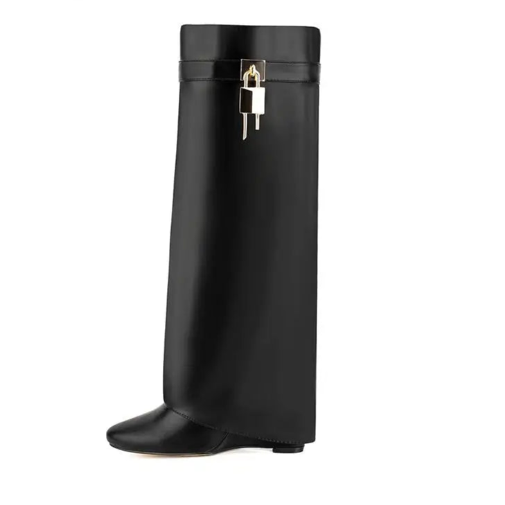 Boss Lock Knee High Boots