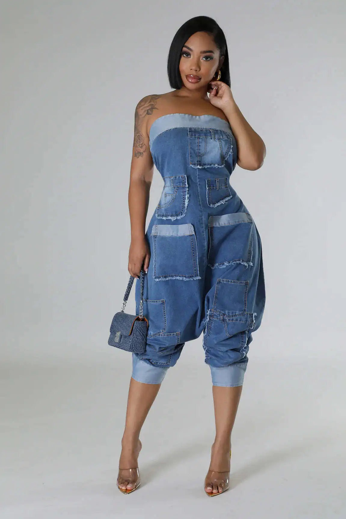 One Piece Cargo Romper