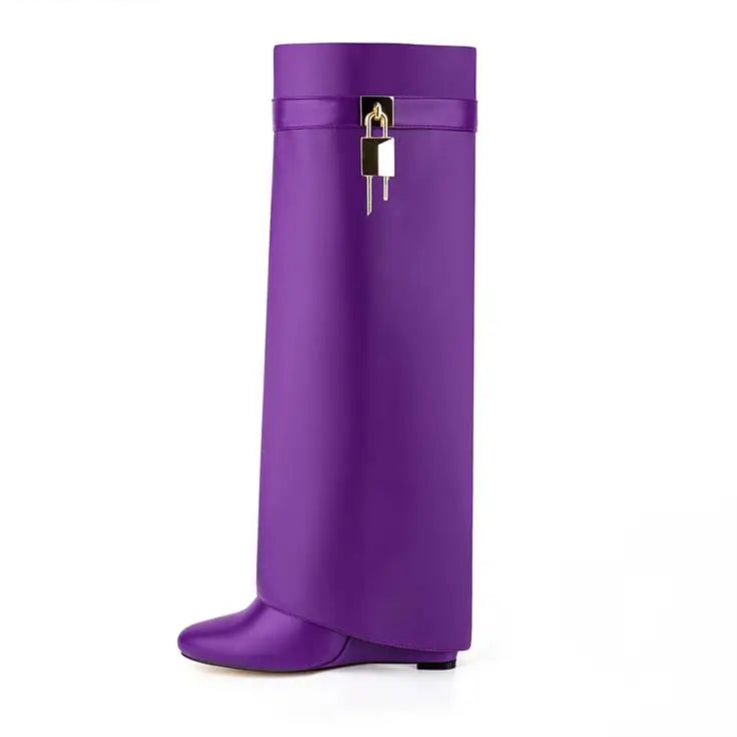 Boss Lock Knee High Boots