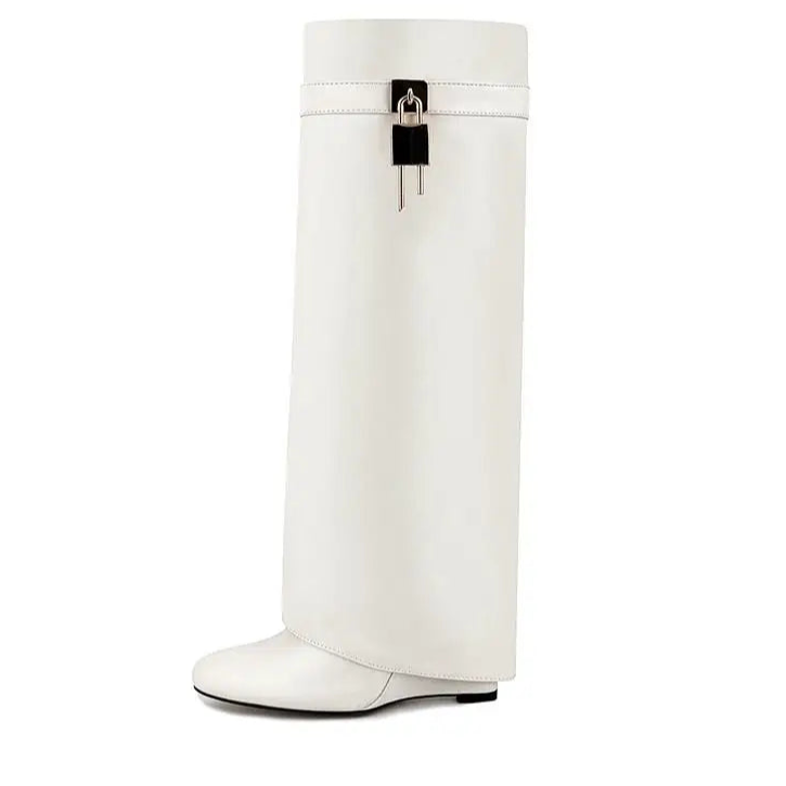 Boss Lock Knee High Boots