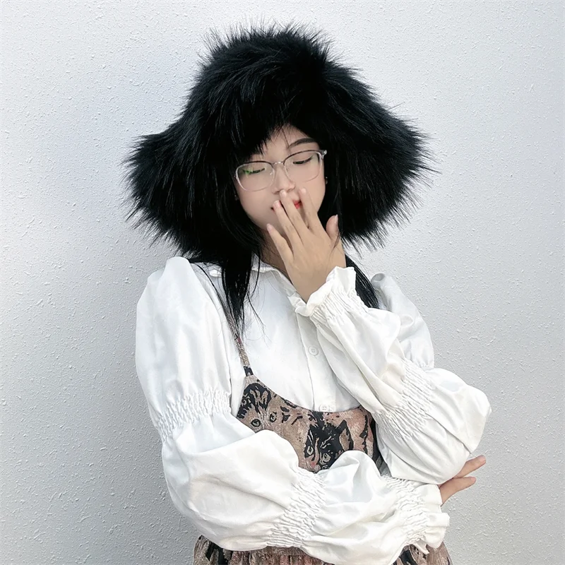 Faux Fur Bucket Hat