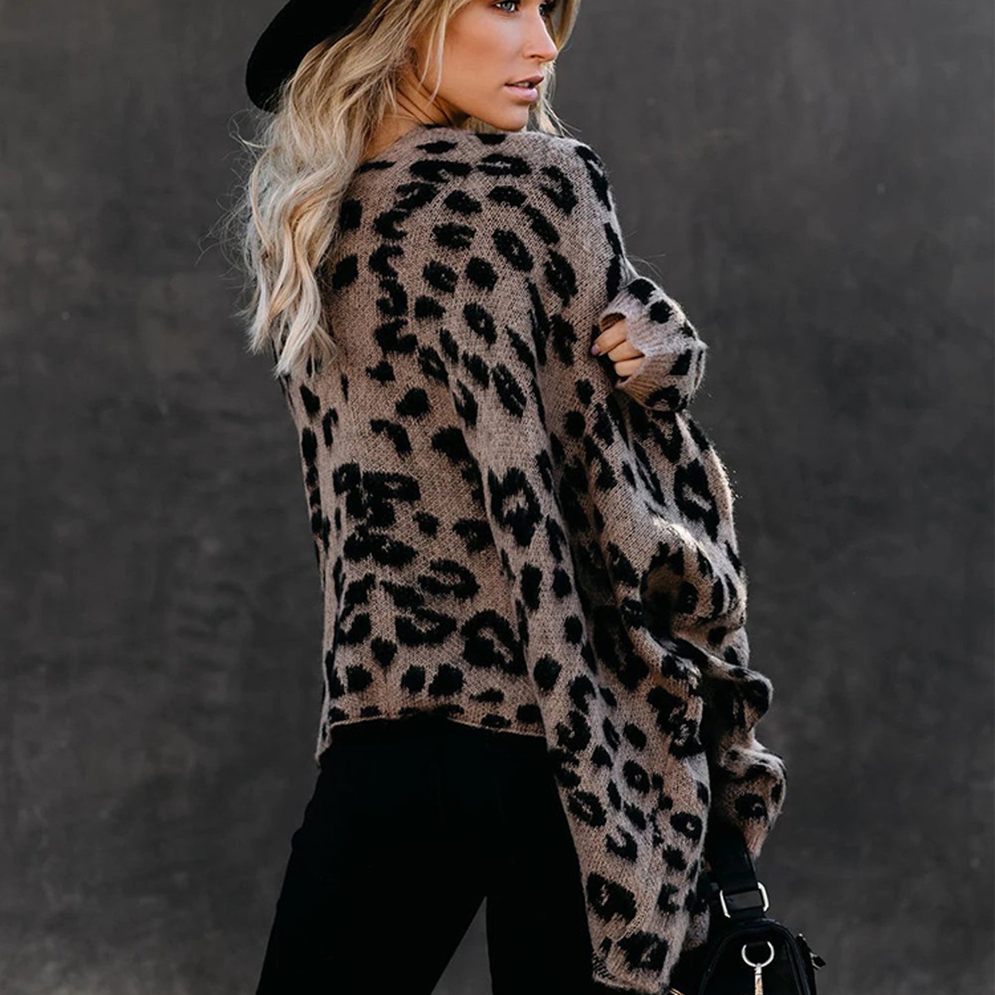 Leopard Print Sweater