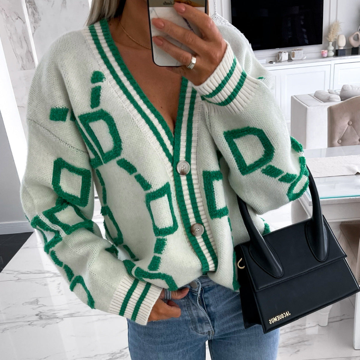 Knitted Cardigan Sweater/Coat