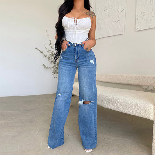 Wide Leg Demi Jeans