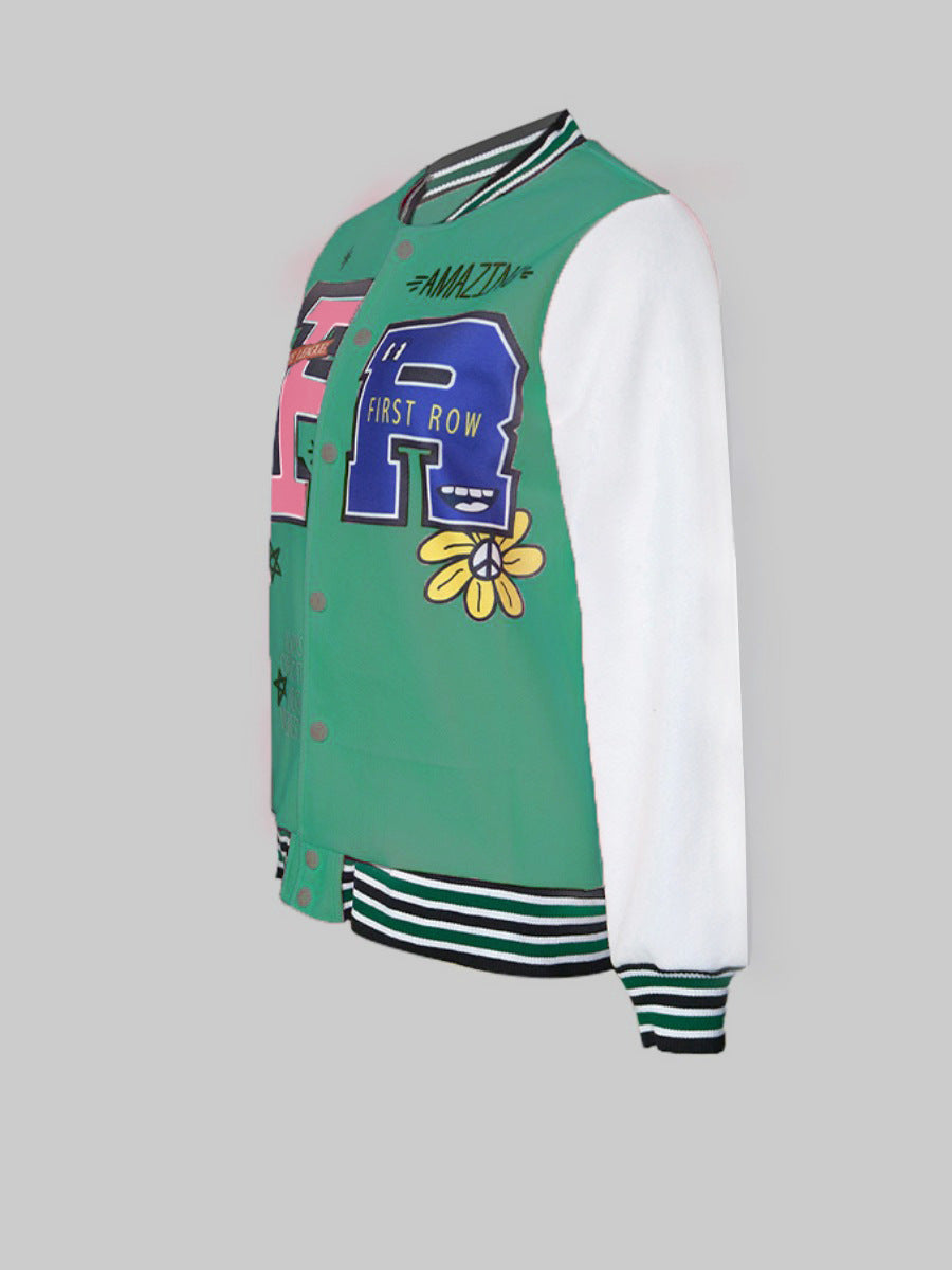 Casual Letter Jacket