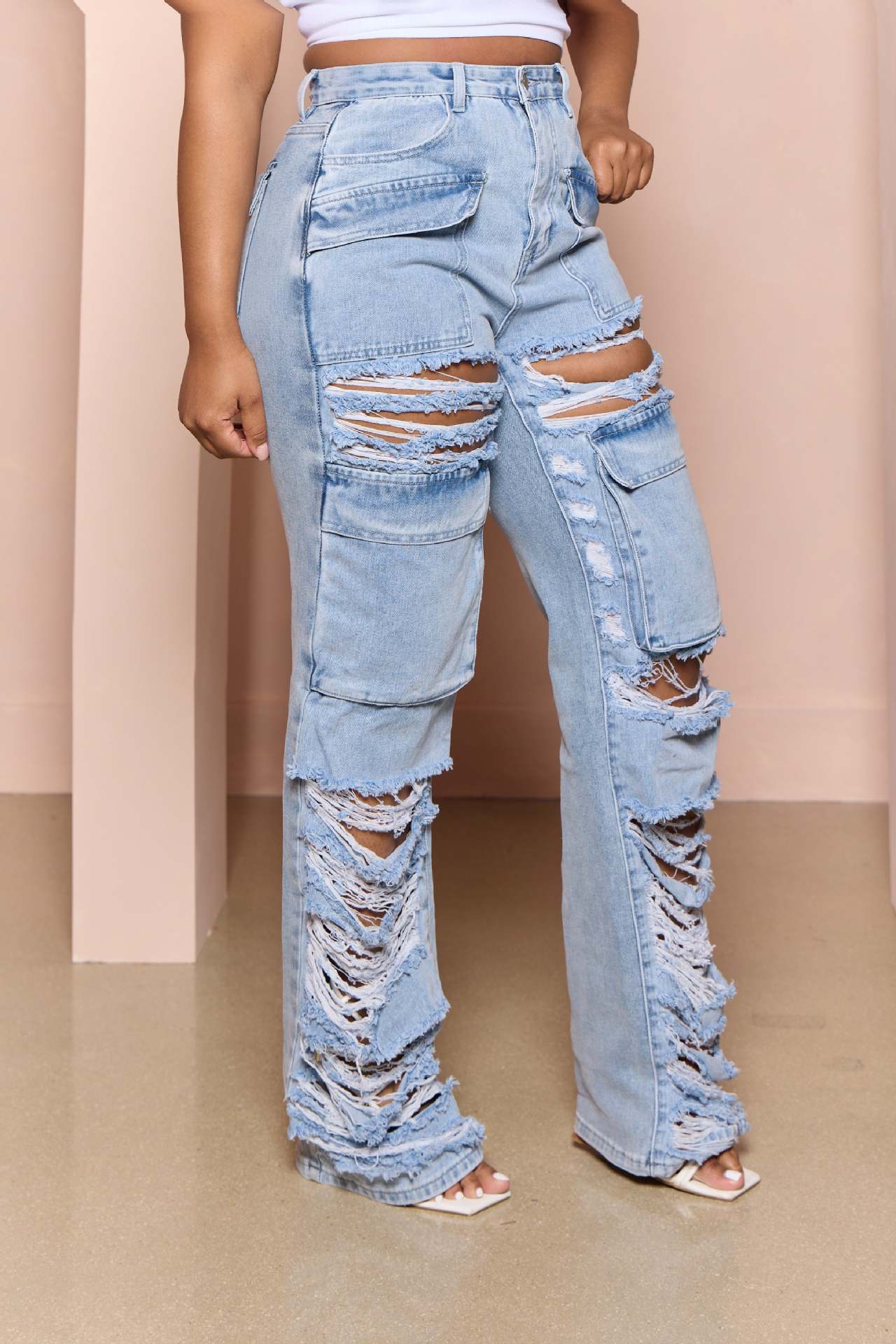 Cargo-Couture Denim