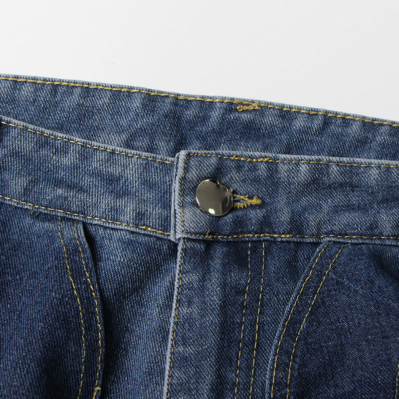 Twisted Denim Jeans