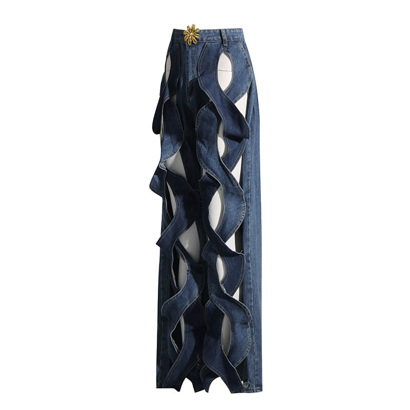 Twisted Denim Jeans