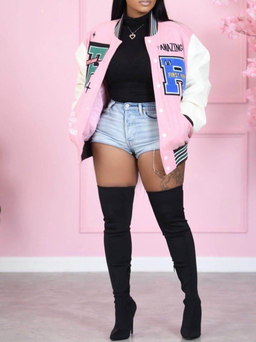 Casual Letter Jacket