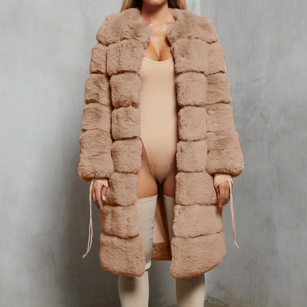 Faux Fur Coat Cotton Coat
