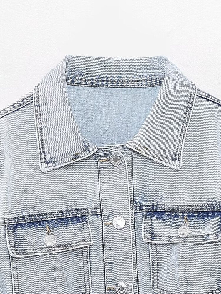 Belted Denim Dress