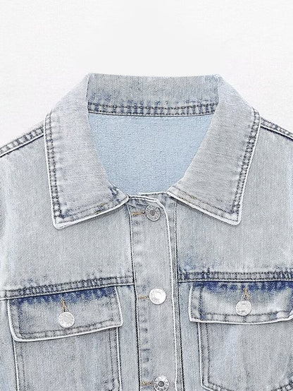 Belted Denim Dress