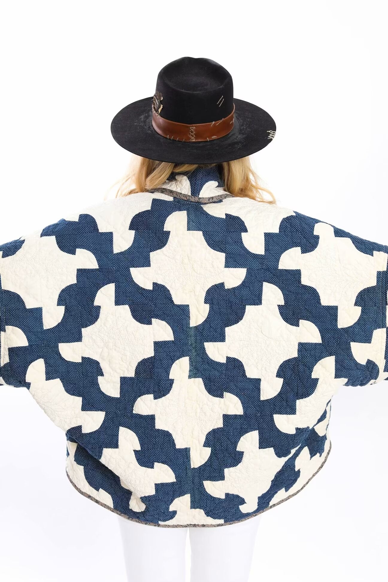 Printed Kimono Cardigan Coat