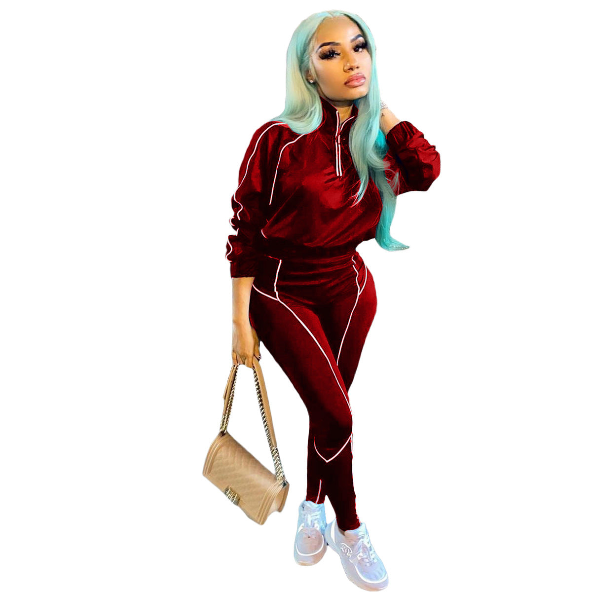 Sports Casual Suit Two Piece Set