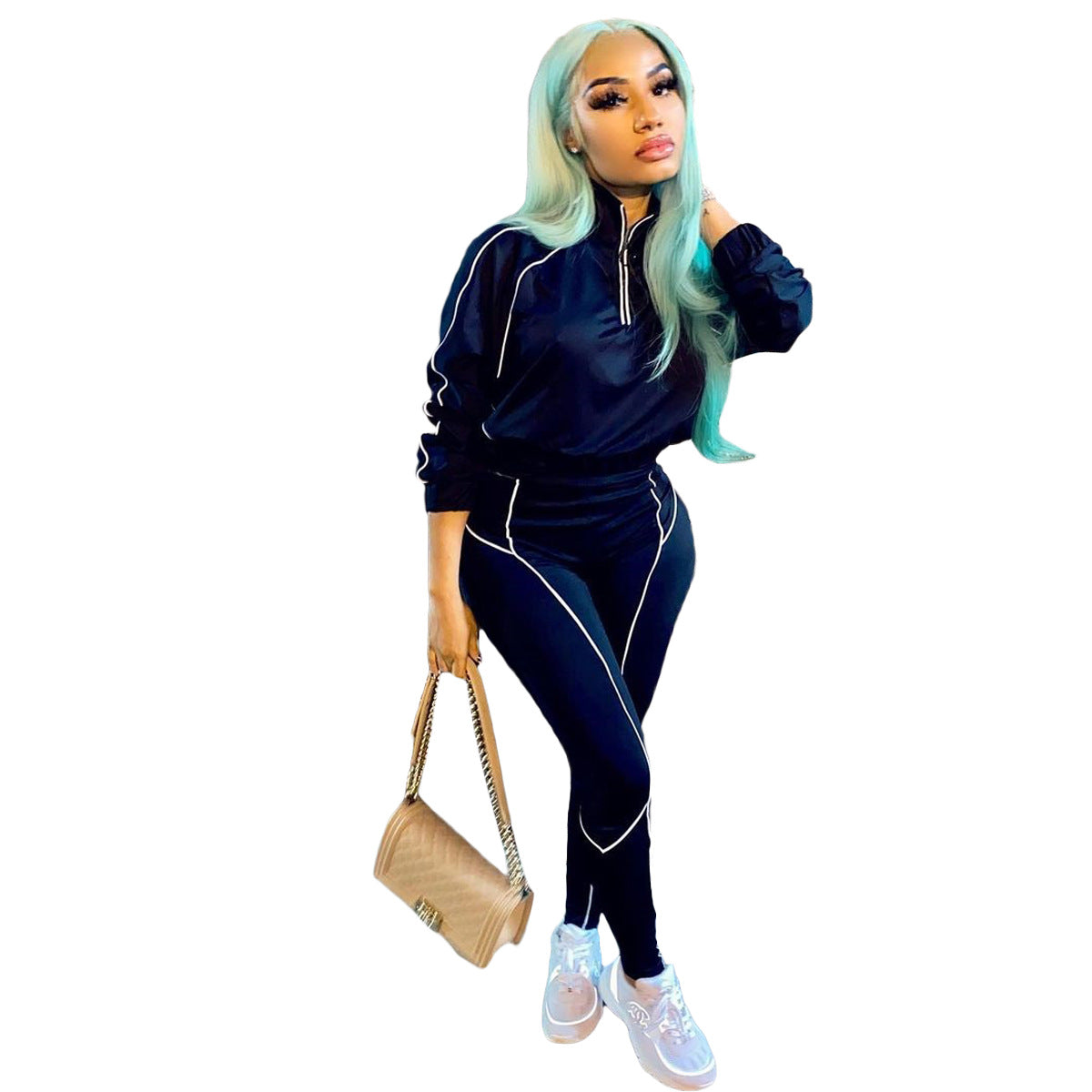 Sports Casual Suit Two Piece Set