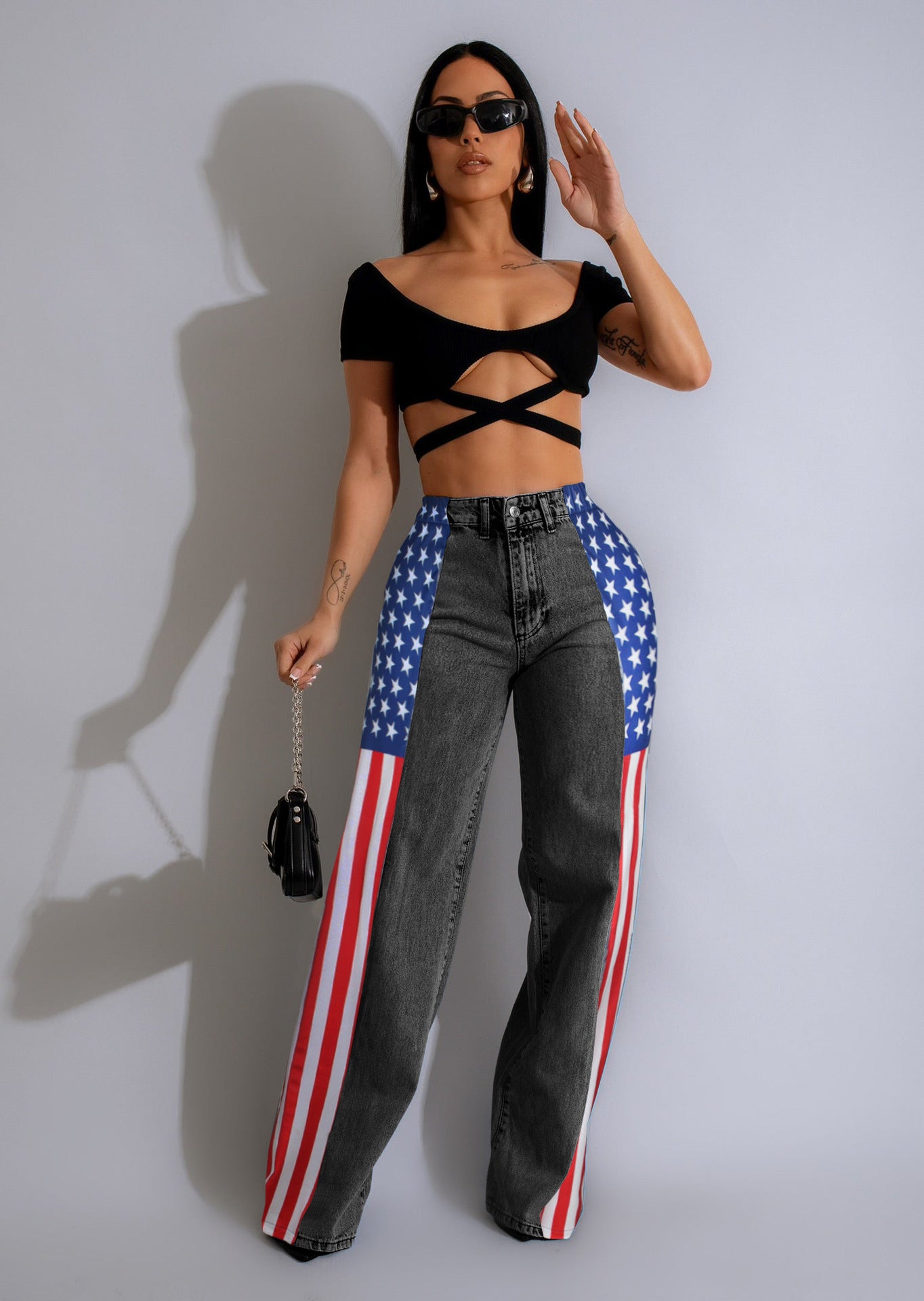 Waist USA Demin Pants