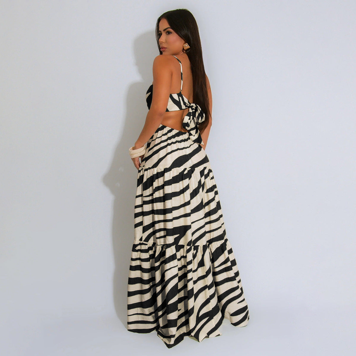 Printed Maxi Dress