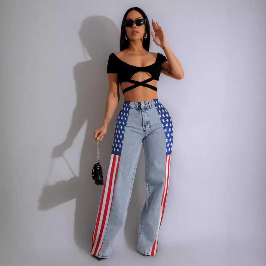 Waist USA Demin Pants