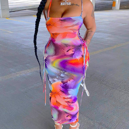 Printed Street Hipster Dress