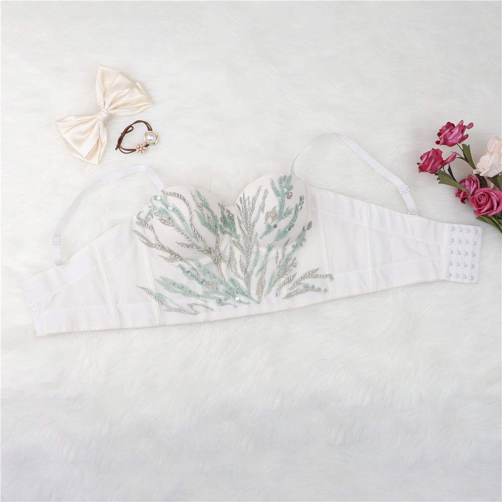 Beaded Tree Corset Bra Bar Performance