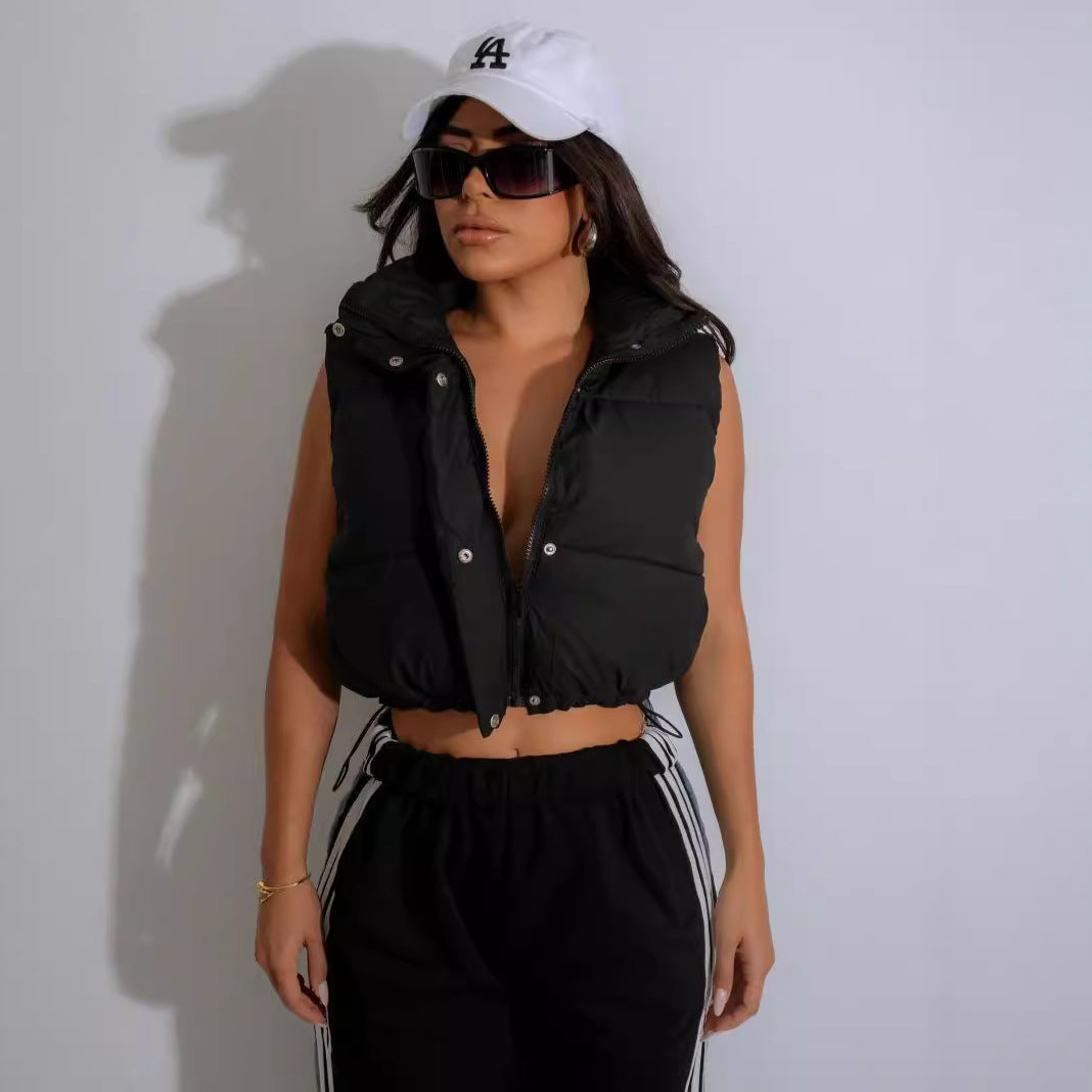 Cotton Padded Vest Jacket
