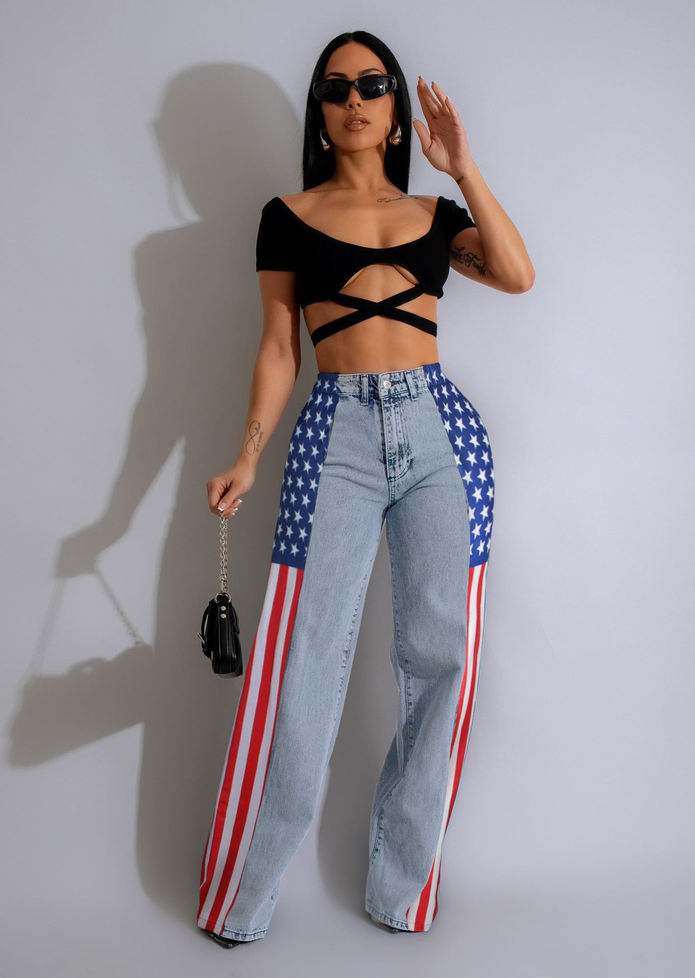 Waist USA Demin Pants