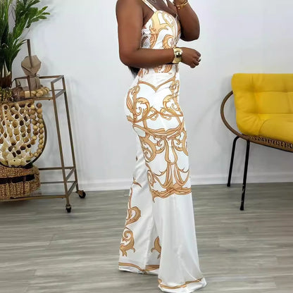 High Waist Wide Leg Pants Set
