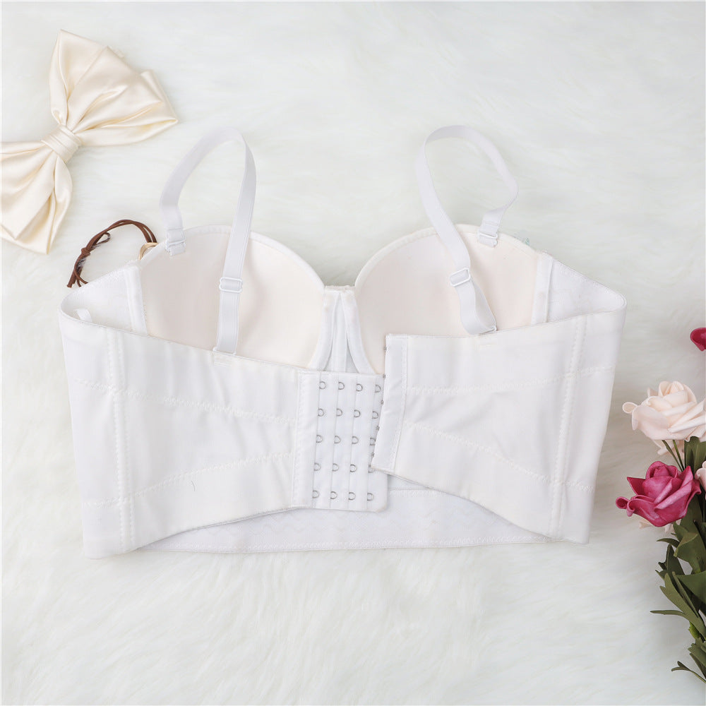 Beaded Tree Corset Bra Bar Performance