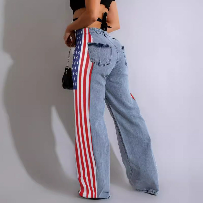 Waist USA Demin Pants