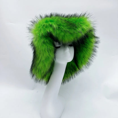 Oversize Fluffy Faux Fur Hats