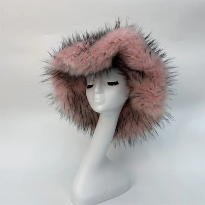 Oversize Fluffy Faux Fur Hats