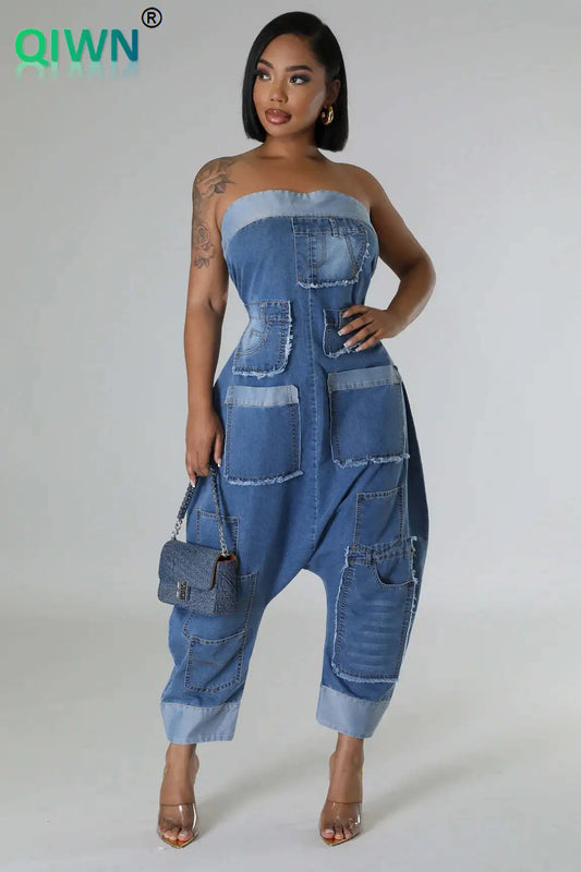 One Piece Cargo Romper
