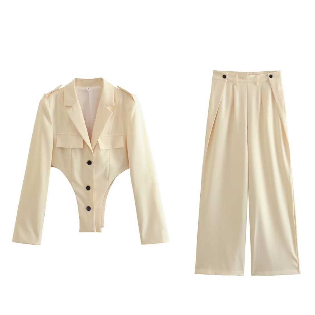 Women's Cutout Pant Sets