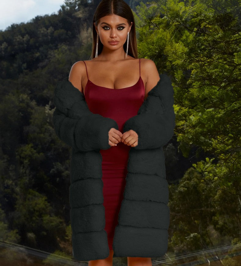 Faux Fur Coat Cotton Coat