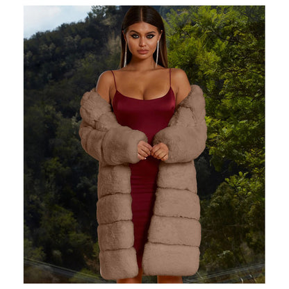 Faux Fur Coat Cotton Coat